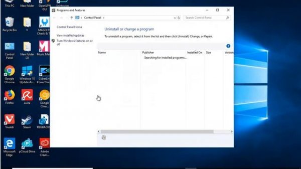 Uninstall Movavi Video Suite 18 in Windows 10