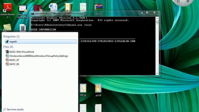How to get SID for a user IN AD .avi смотреть онлайн