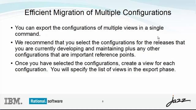 ClearCase Importer features for Rational Team Concert 4.0.6 смотреть онлайн