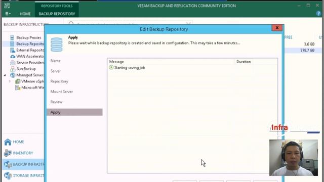 Veeam Backup and Replication Tutorial Part #7 Add Backup Proxy Server and Backup Respositories смотреть онлайн