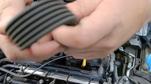 какой выбрать ремень в 2024г и замена ремня на Киа Рио 3