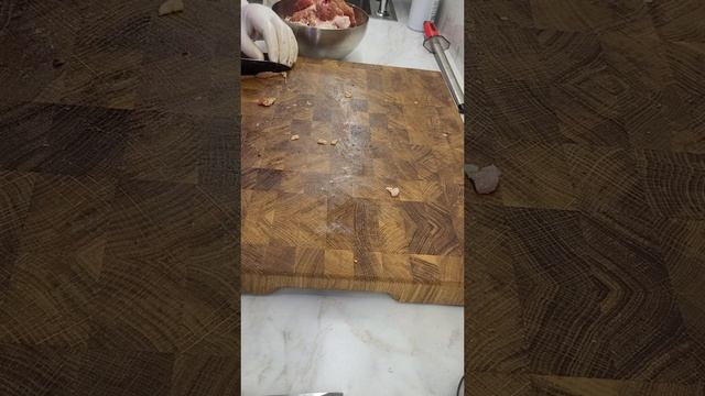 Домашнее копчёная колбаса