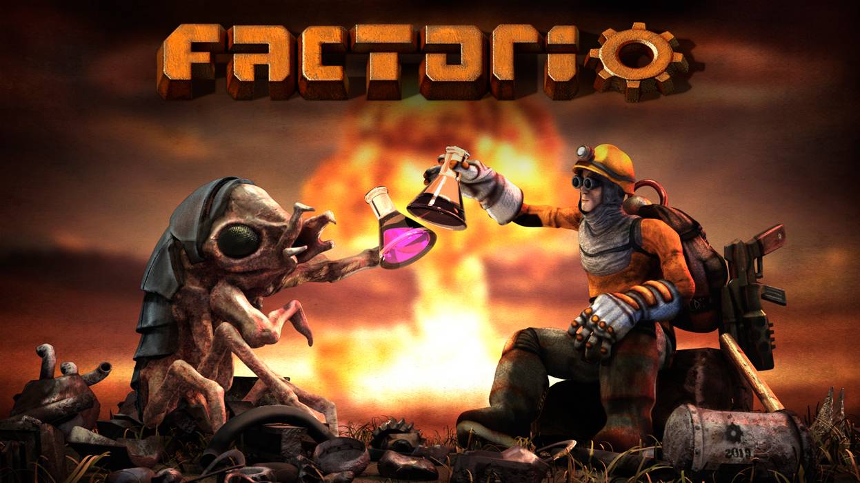 Старт c нуля и подготовка к космическому обновлению Factorio смотреть онлайн