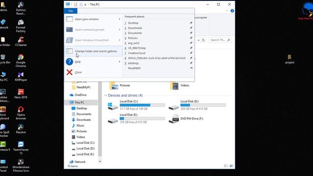 Hide Folders And Files In Windows 10 Bangla Tutorial смотреть онлайн