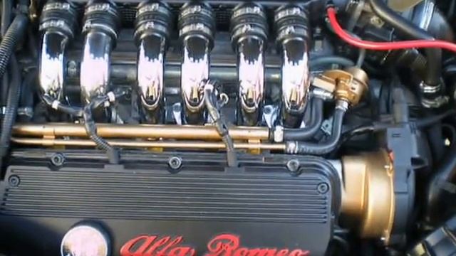 Alfa Romeo Gtv 916 2.0 V6 TB Engine смотреть онлайн
