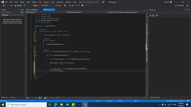 Read text file contents and show them in C# windows application смотреть онлайн