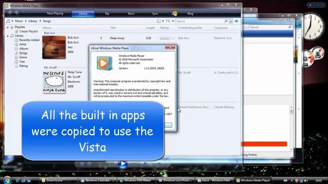 Windows 7 tranformed into Windows Vista смотреть онлайн