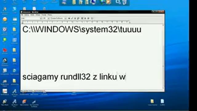 Jak naprawić sterownik rundll32.exe.avi смотреть онлайн