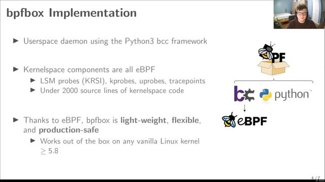 bpfbox: Simple Precise Process Confinement with KRSI and eBPF - William Findlay, Carleton Universit смотреть онлайн
