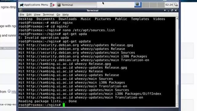 Tutorial install on Dedicated Server Proxmox with Debian part3 смотреть онлайн
