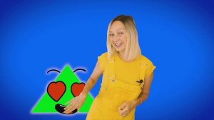 Синий трактор учит фигуры.