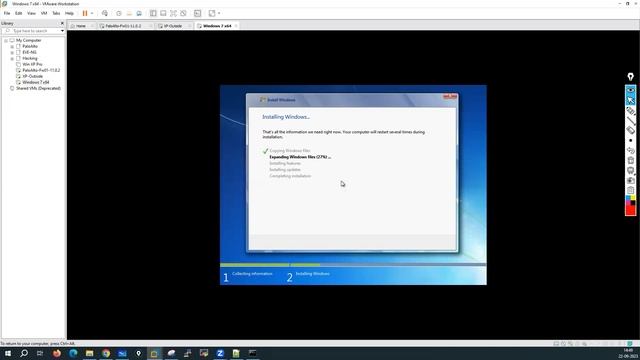 How to Install Windows XP and Windows 7 in VMware Workstation | Network Lab Setup Training #Part 10 смотреть онлайн