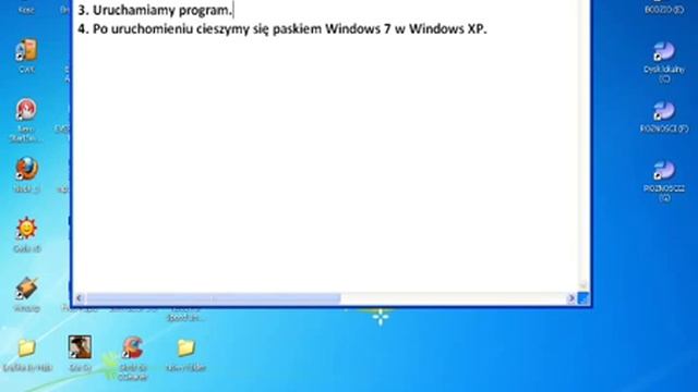 PoradnikiHubiego - Jak mieć pasek zadań z Windows 7 w Windows XP PL смотреть онлайн