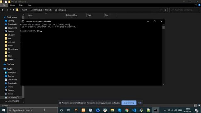 How to setup GOPATH on windows and run hello world example. смотреть онлайн