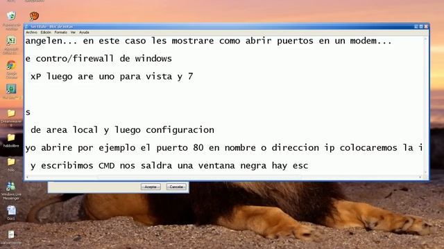 Como abrir puertos en modem en windows xp смотреть онлайн