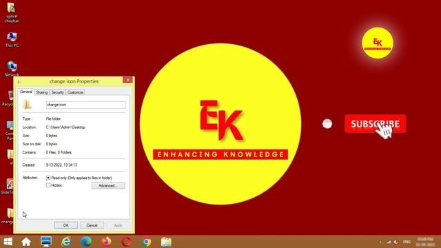 How To Change Folder Icon Using Windows 8.1 смотреть онлайн