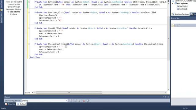 How to make a simple calculator using Visual Studio 2010 - By Sugar.. смотреть онлайн