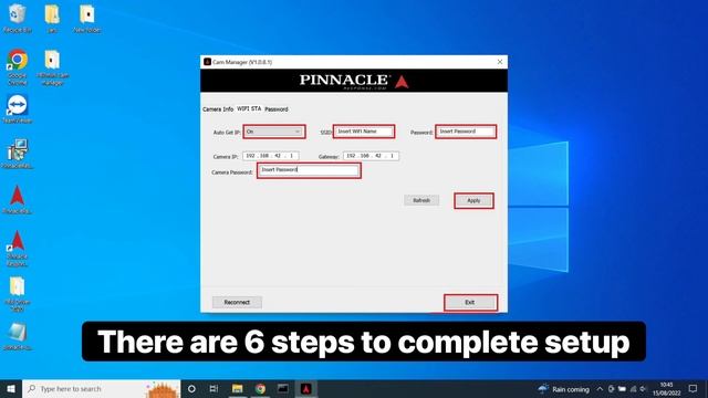 PR7 Customer Install and Update WIFI Software including Camera Password смотреть онлайн