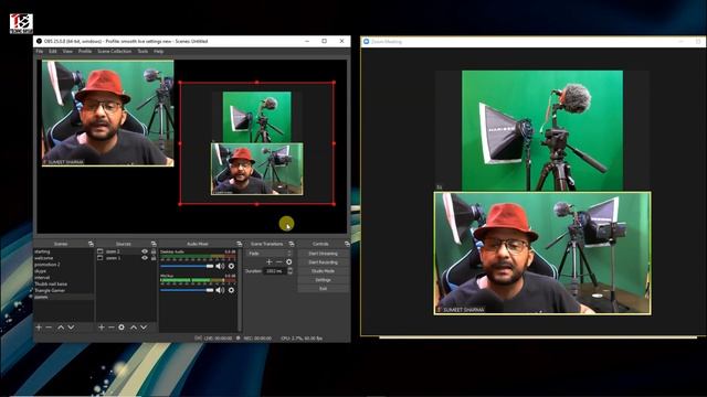 HOW TO SHOW YOUR ZOOM MEETING ON YOUTUBE LIVE STREAMING | ZOOM TO OBS STUDIO TUTORIAL IN HINDI 🔥 смотреть онлайн