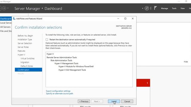 Installing Hyper-V Role on Windows Server 2019 смотреть онлайн