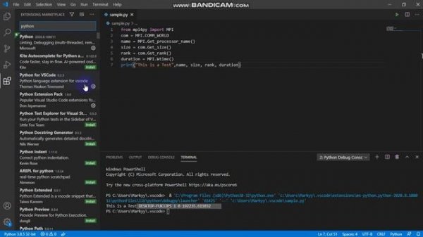 MPI into Visual Studio Code (TAGALOG)