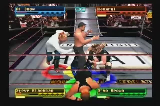 WWF Smackdown PS1 русская версия - Hardcore, Tag and Elimination matches смотреть онлайн