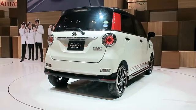 Daihatsu Cast Sport : White Tokyo Motor Show 2015 смотреть онлайн