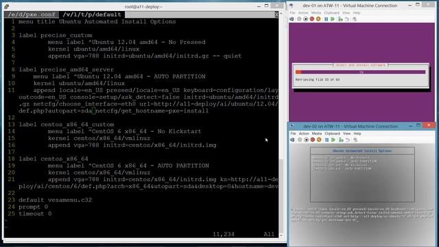Ubuntu 12.04 Deployment Server in Windows 8 Professional Hyper-V смотреть онлайн