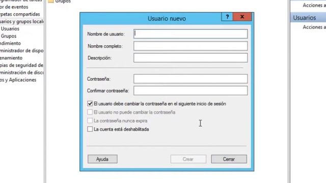 Como crear usuario para sesión remota en windows server 2012 смотреть онлайн