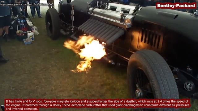 Bentley Packard vs BMW Brutus Engines Crazy Cold Starting Up and Sound смотреть онлайн