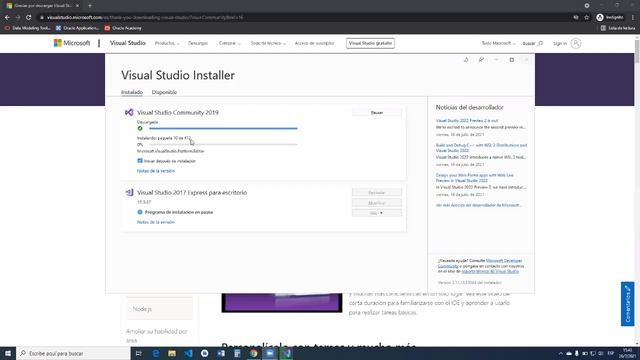 0 instalar Visual Studio Community 2019 смотреть онлайн