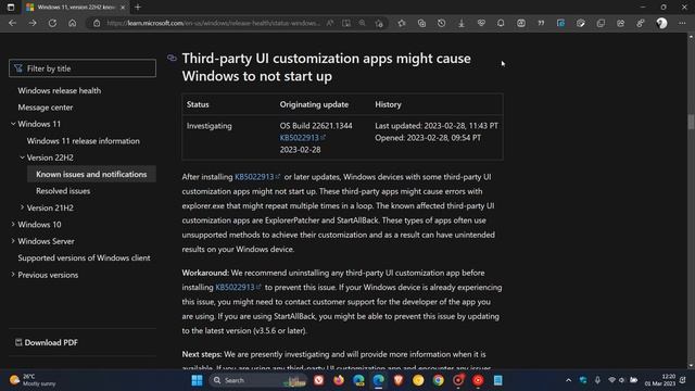 These apps may cause Windows 11 boot problems after installing Moment 2 | Notepad bug discovered смотреть онлайн