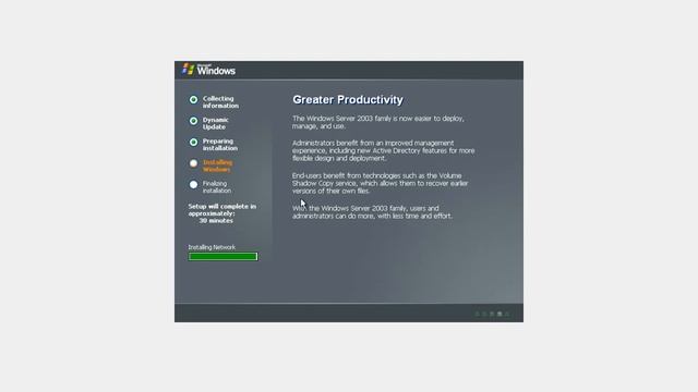 Installing Windows Server 2003 in VirtualBox смотреть онлайн
