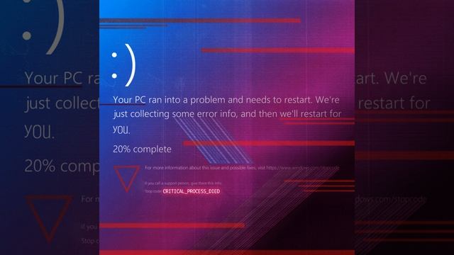 Critical Process Died