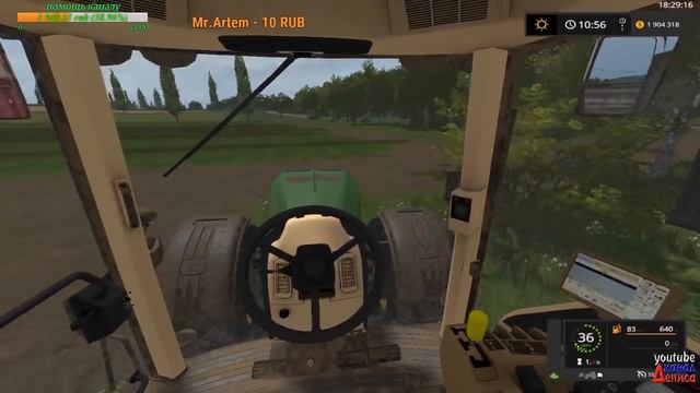 18+●SOSNOVKA●Farming Simulator 17● Колхозим смотреть онлайн