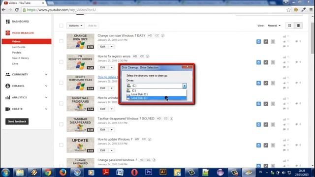 Disk cleanup windows 7 смотреть онлайн