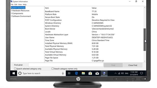 Znajdowanie specyfikacji komputera za pomocą Informacji o systemie Windows | Komputery HP | HP смотреть онлайн