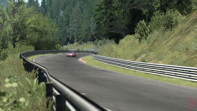 Dodge Viper GTS-R / Nürburgring / Exterior View / Assetto Corsa смотреть онлайн