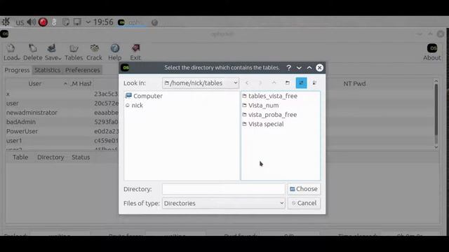 Test Windows password with Ophcrack | Encrypted SAM,LMNT Hash tables смотреть онлайн