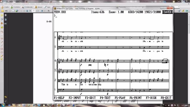 SCORE with menus! смотреть онлайн
