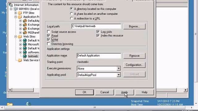 Enable WebDav  For A Website In Windows IIS