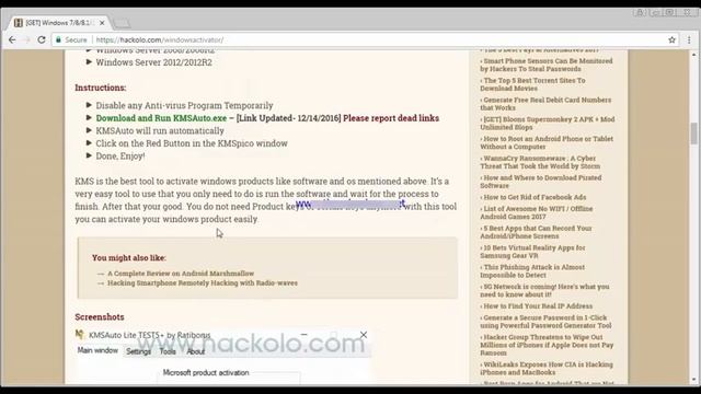 [Tutorial] How To Activate Windows 7, 8, 8.1 and 10 using Windows All-in-One Activator 2017 смотреть онлайн