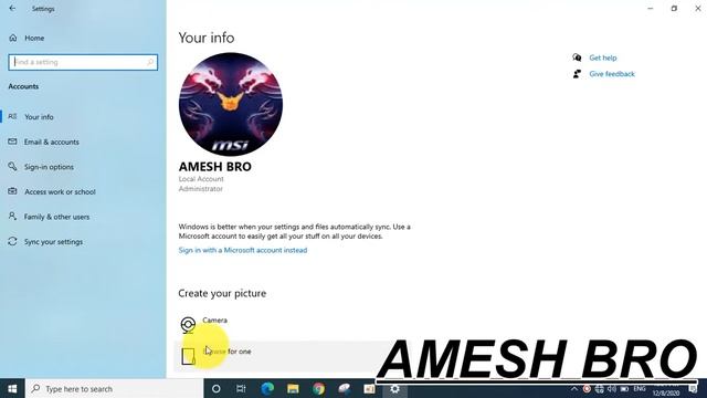 How to set user photo in windows account in pc sinhala смотреть онлайн