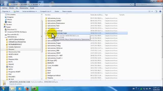 Windows 7 - Copiar y Mover mediante el sistema de arrastre (Ing. Giovanni Cabrera Málaga) смотреть онлайн