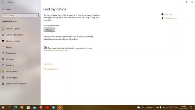 Windows 10 Find my device what it does and how to use it смотреть онлайн