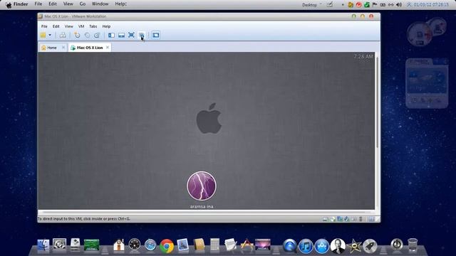 lion skin pack v.12 on windows 7 VS Original Mac OS X Lion on virtual machine смотреть онлайн