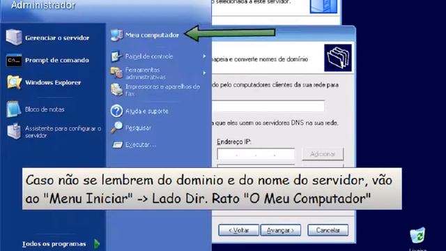 Instalação do Servidor DHCP, DNS e WINS смотреть онлайн