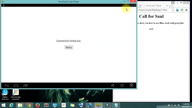 Using BlueStacks on Proxy Servers (How to use BlueStacks with proxifier) смотреть онлайн