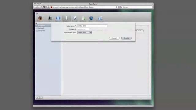 OpenPanel 1.0 Interface смотреть онлайн