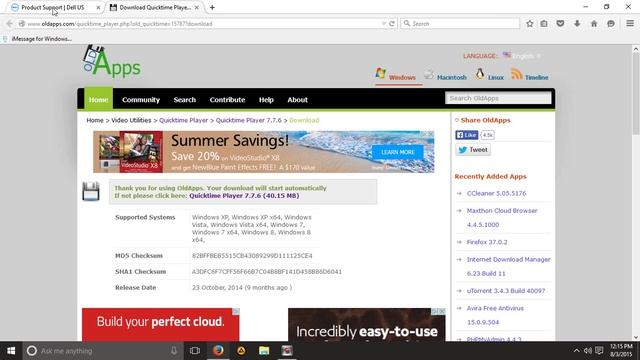 Install Quicktime On Windows 10 смотреть онлайн